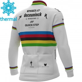 Maillot Cyclisme 2021 Deceuninck-Quick-Step Hiver Thermal Fleece N002